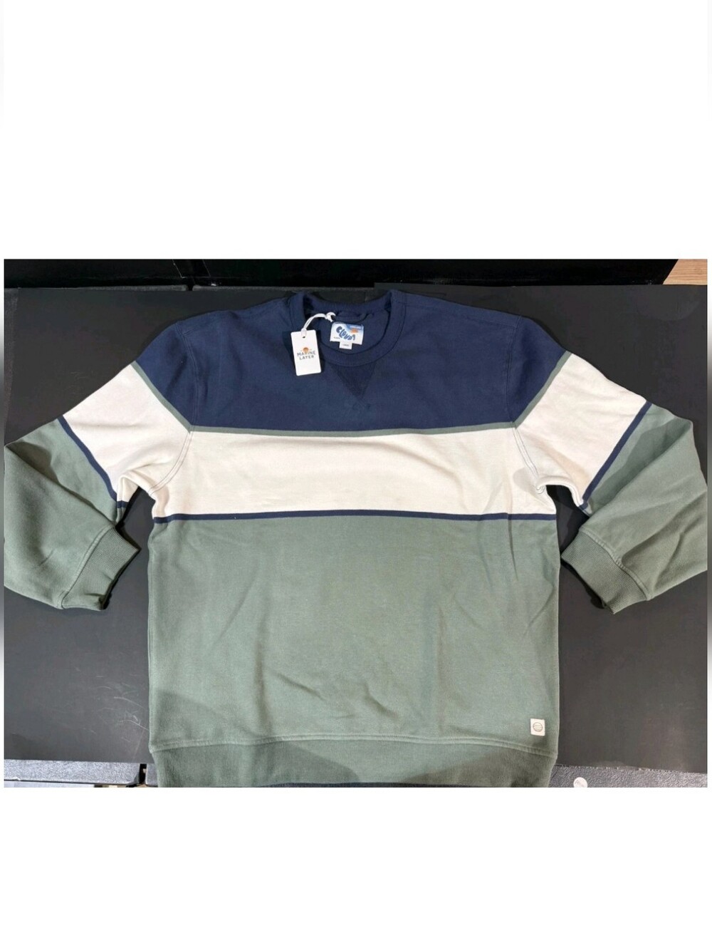 Marine Layer Cloud 9 Fleece Sweatshirt, Size Large, New With Tags